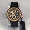 Porsche Design Men's Flat 6 Auto Chrono Black Rubber &amp; Dial Rose-Tone Accent - PORSCHED-6360-46-44-1254 - New, With Box, Manual Included<br /> - 3