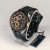 Porsche Design Men's Flat 6 Auto Chrono Black Rubber &amp; Dial Rose-Tone Accent - PORSCHED-6360-46-44-1254 - New, With Box, Manual Included<br /> - 8