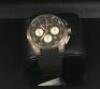 PORSCHE DESIGN P6620 M11 WATCH, 100M WATER RESISTANT, DARK BROWN RUBBER STRAP, S/N 256-038Condition: NewBox: With BoxPapers: Manual Included<br />