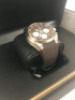PORSCHE DESIGN P6620 M11 WATCH, 100M WATER RESISTANT, DARK BROWN RUBBER STRAP, S/N 256-038Condition: NewBox: With BoxPapers: Manual Included<br /> - 6