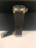 PORSCHE DESIGN P6620 M11 WATCH, 100M WATER RESISTANT, DARK BROWN RUBBER STRAP, S/N 256-038Condition: NewBox: With BoxPapers: Manual Included<br /> - 17