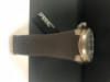 PORSCHE DESIGN P6620 M11 WATCH, 100M WATER RESISTANT, DARK BROWN RUBBER STRAP, S/N 256-038Condition: NewBox: With BoxPapers: Manual Included<br /> - 18
