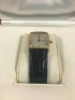 CARTIER RECTANGULAR TANK MECANIQUE WOMEN'S WATCH, 18K, LEATHER STRAP, MODEL: 2027, S/N 896041 - New, With Box, No Papers<br /> - 3
