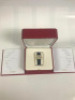 CARTIER RECTANGULAR TANK MECANIQUE WOMEN'S WATCH, 18K, LEATHER STRAP, MODEL: 2027, S/N 896041 - New, With Box, No Papers<br /> - 4