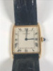 CARTIER RECTANGULAR TANK MECANIQUE WOMEN'S WATCH, 18K, LEATHER STRAP, MODEL: 2027, S/N 896041 - New, With Box, No Papers<br /> - 20