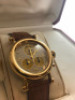 CARTIER QUARTZ WOMEN'S WATCH, 18K, 30M WATER RESISTANT, LEATHER STRAP, MODEL: 1400 0 - New, With Box, No Papers<br /> - 2