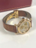 CARTIER QUARTZ WOMEN'S WATCH, 18K, 30M WATER RESISTANT, LEATHER STRAP, MODEL: 1400 0 - New, With Box, No Papers<br /> - 10