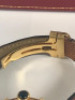 CARTIER QUARTZ WOMEN'S WATCH, 18K, 30M WATER RESISTANT, LEATHER STRAP, MODEL: 1400 0 - New, With Box, No Papers<br /> - 11