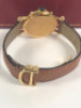 CARTIER QUARTZ WOMEN'S WATCH, 18K, 30M WATER RESISTANT, LEATHER STRAP, MODEL: 1400 0 - New, With Box, No Papers<br /> - 12