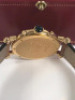 CARTIER QUARTZ WOMEN'S WATCH, 18K, 30M WATER RESISTANT, LEATHER STRAP, MODEL: 1400 0 - New, With Box, No Papers<br /> - 17