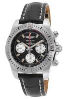 Breitling Men's Chronomat 41 Airborne Auto Chrono Ltd. Ed. Black Crocodile SS - BREITLING-AB01442J-BD26LS - New, With Box, Manual and Papers Included<br />