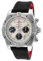 Breitling Men's Chronomat Ltd. Ed. Automatic Chronograph Black Canvas Beige Dial - BREITLING-AB01442J-G787MS - New, With Box, Manual and Papers Included<br />