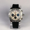 Breitling Men's Chronomat Ltd. Ed. Automatic Chronograph Black Canvas Beige Dial - BREITLING-AB01442J-G787MS - New, With Box, Manual and Papers Included<br /> - 4