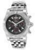 Breitling Men's Chronomat 41 Automatic Stainless Steel Black Dial - BREITLING-AB014112-BB47 - New, With Box, Manual and Papers Included<br />