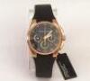 Porsche Design Men's Dashboard Auto Chrono Black Calf-Skin &amp; Dial 18K Rose Gold - PORSCHED-6620-69-40-1243 - New, With Box, Manual Included<br /> - 4