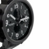 U-Boat Men's Flightdeck Auto Chron Black Alligator &amp; Rubber Silver-Tone Hand - UBOAT-7118 - New, With Box, Manual Included<br /> - 3