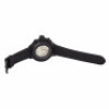 U-Boat Men's Flightdeck Auto Chron Black Alligator &amp; Rubber Silver-Tone Hand - UBOAT-7118 - New, With Box, Manual Included<br /> - 8