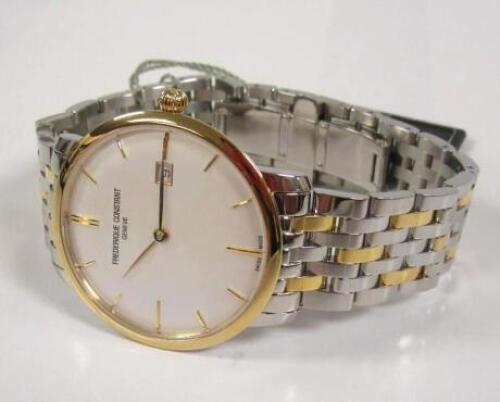 FREDERIQUE CONSTANT AUTOMATIC WATCH, FRONT SAPPHIRE CRYSTAL, 3 ATM, SWISS MADE, STAINLESS STEEL BAND, MODEL: FC-306X4S23/5/6Condition: Store DisplayBox: With BoxPapers: Manual Included<br />