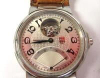 FREDERIQUE CONSTANT WATCH, FAITMAIN STRAP, MODEL: FC-680AS3H6 - Store Display, No Box, No Papers<br />