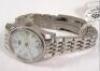 ORIS AUTOMATIC BIG CROWN WOMEN'S WATCH, WITH 13 DIAMONDS, CUT 8/8, WEIGHT 0.0620, COLOR G, CLARITY Si 2, FRONT SAPPHIRE CRYSTAL, 100M WATER RESISTANT, - Store Display, With Box, Manual &amp; Registration Card Included<br />
