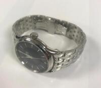 ORIS AUTOMATIC WATCH, 30M WATER RESISTANT, FRONT SAPPHIRE CRYSTAL, STAINLESS STEEL BAND, MODEL: 7591 - Store Display, No Box, No Papers<br />