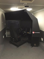 TRANSIM VS4 DRIVER TRAINING SIMULATOR MANUFACTURED BY L3 COMMUNICATIONS, COMPLETE SYSTEM W/ 24' WELLS CARGO EXPRESS WAGON TAG TRAILER MODEL EW2425 W/ AIR CONDITIONING, VIN # FOR TRAILER 1WC2XXXXXXXXXXXXX (171K PLUS NEW COST FOR PACKAGE IN 2010) ALSO INCLU